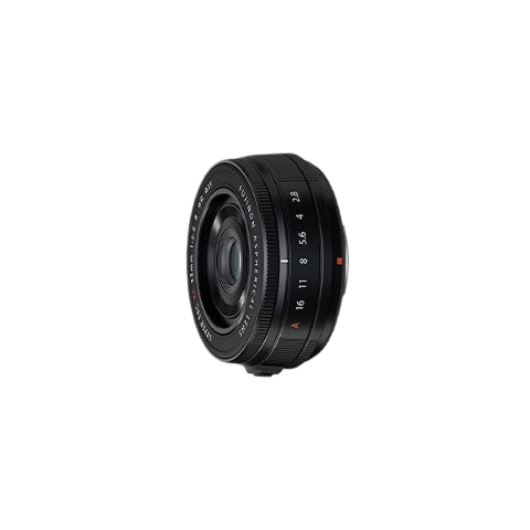 Fujinon XF 23mm f/2.8 R WR lens, silver