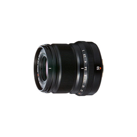 Fujinon XF 50mm f/2 R WR lens, black