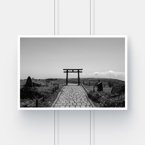 Shrine on top of Mt. Hakone